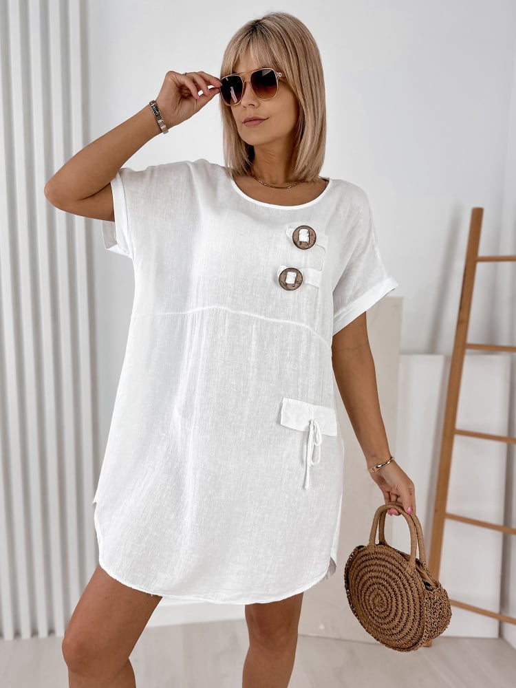 SUKIENKA TAORMIA BIAŁA