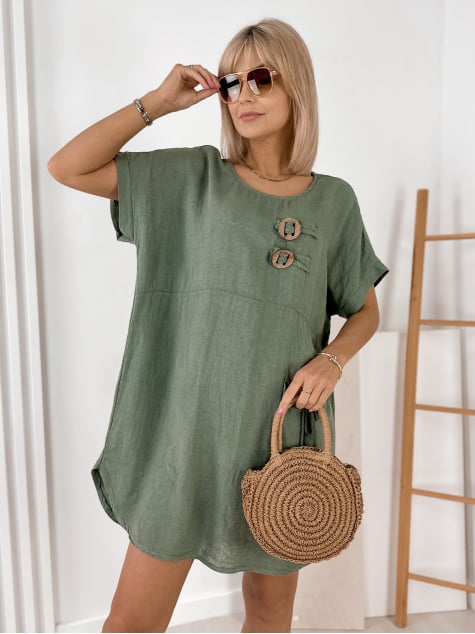 SUKIENKA TAORMIA KHAKI