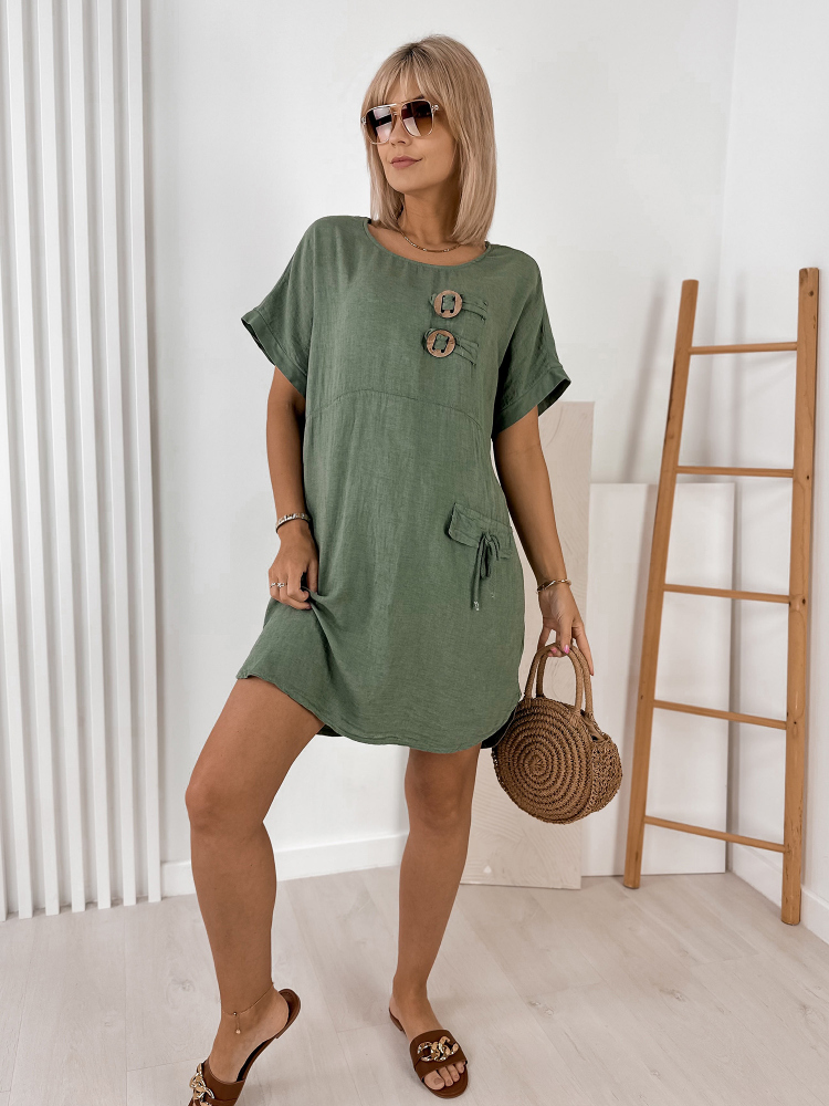 SUKIENKA TAORMIA KHAKI