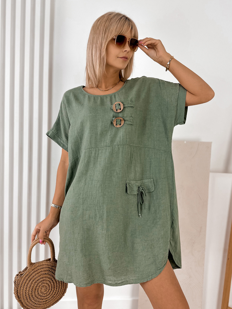 SUKIENKA TAORMIA KHAKI