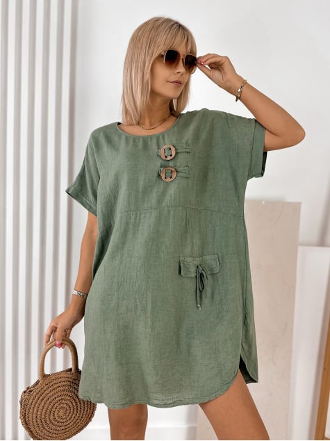 SUKIENKA TAORMIA KHAKI