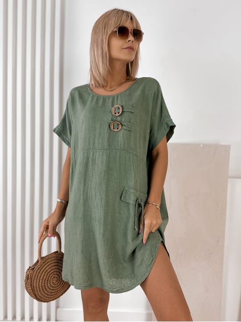 SUKIENKA TAORMIA KHAKI