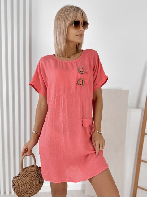 SUKIENKA TAORMIA KORALOWA