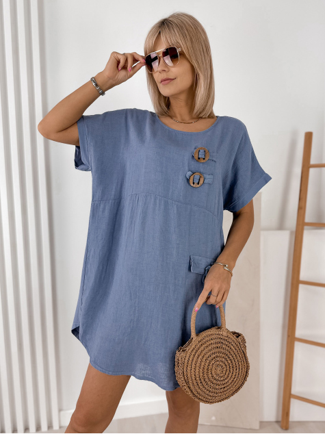 SUKIENKA TAORMIA NIEBIESKA