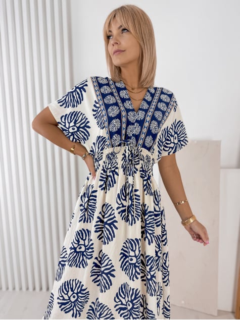 SUKIENKA SHAYRA GRANATOWA