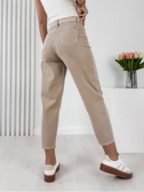 SPODNIE TUCALIA CIEMNOBEŻOWE