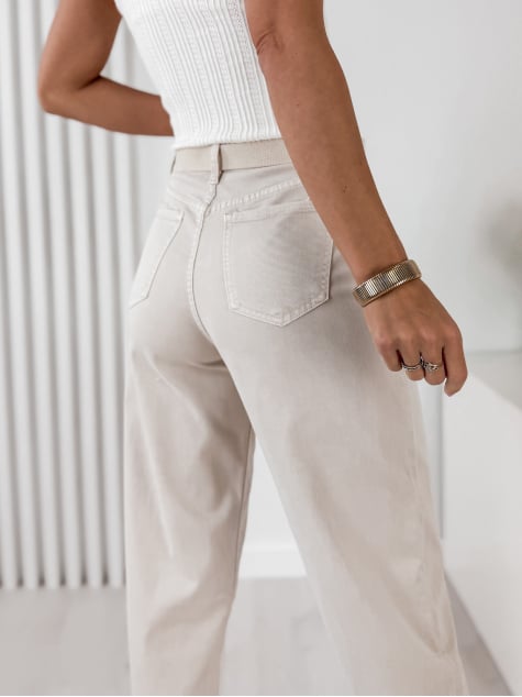 SPODNIE TUCALIA BEŻOWE