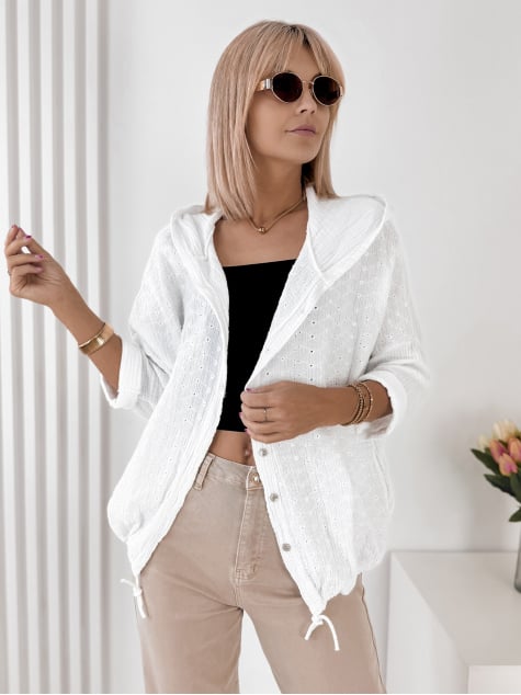 BLUZA BAYONNE BIAŁA