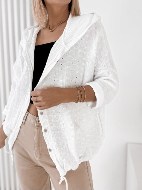 BLUZA BAYONNE BIAŁA