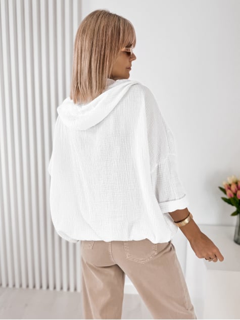 BLUZA BAYONNE BIAŁA