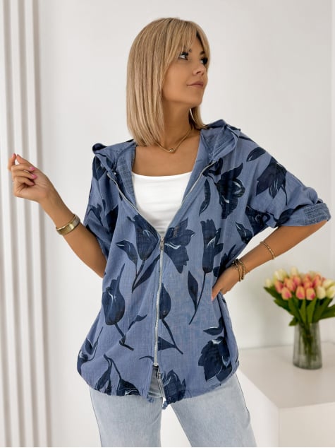 BLUZA MODARIA NIEBIESKA