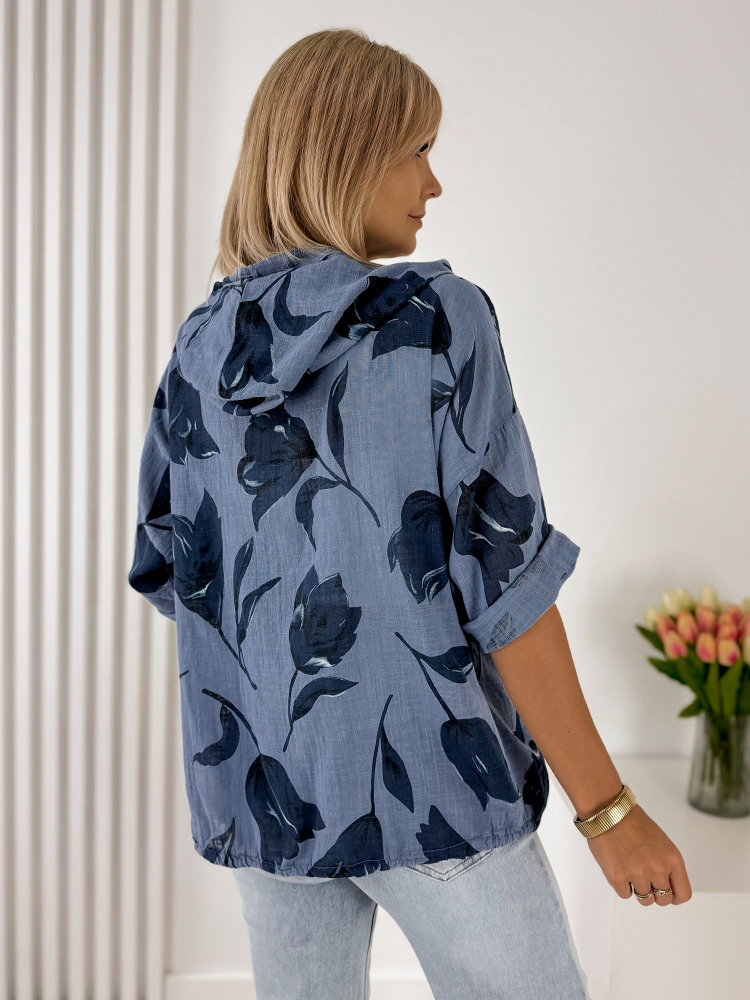 BLUZA MODARIA NIEBIESKA