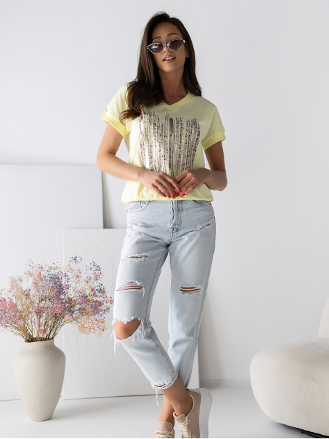 BLUZKA RONALIA ŻÓŁTA