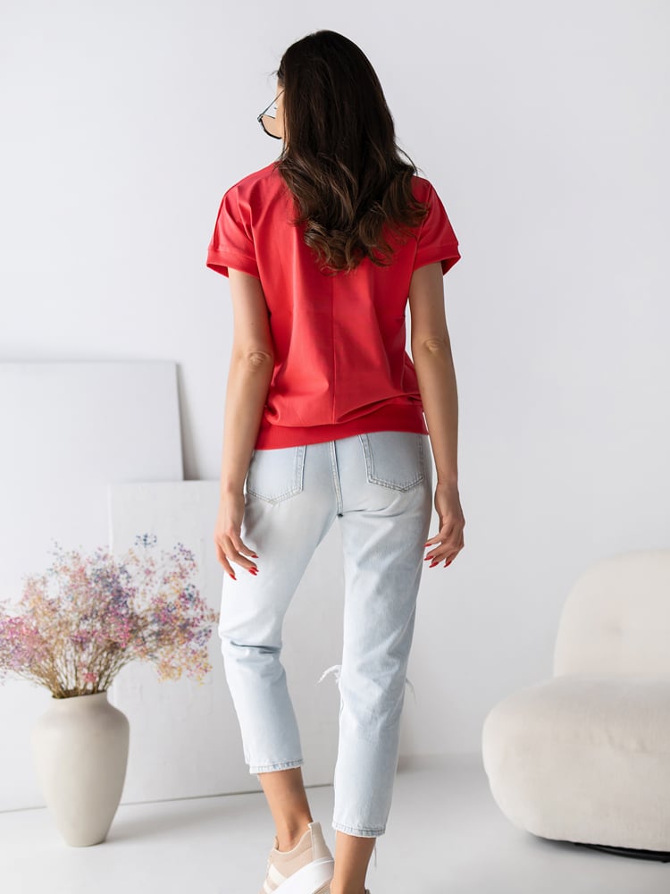 BLUZKA RONALIA MALINOWA