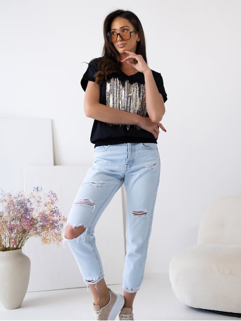 BLUZKA RONALIA CZARNA