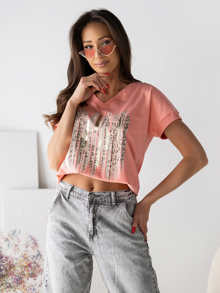 BLUZKA RONALIA KORALOWA