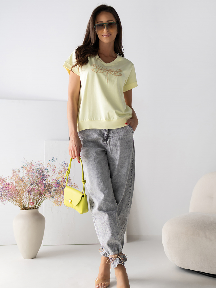 BLUZKA ORVEA ZÓŁTA