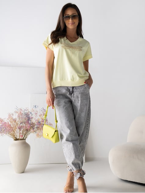 BLUZKA ORVEA ZÓŁTA