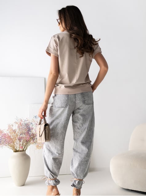 BLUZKA ORVEA BEŻOWA