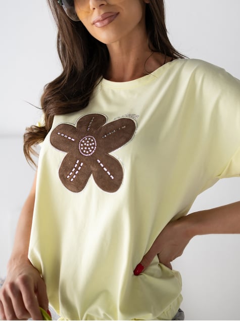 BLUZKA SENLINA ŻÓŁTA