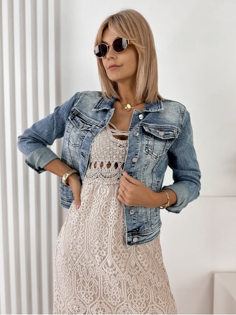 KURTKA DALLIE JEANSOWA