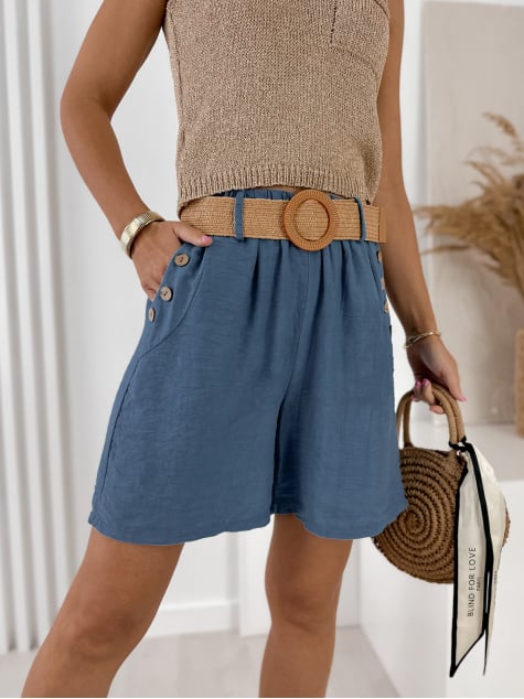 SPODENKI TIRANELA NIEBIESKIE