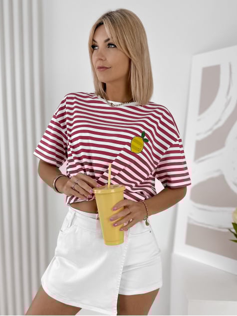 BLUZKA CITRON MALINOWA