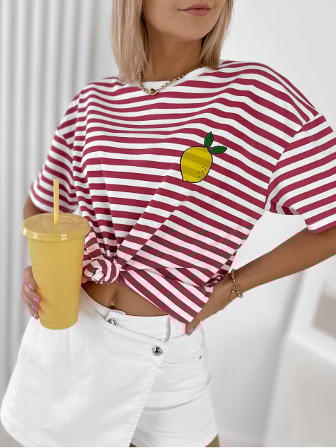 BLUZKA CITRON MALINOWA