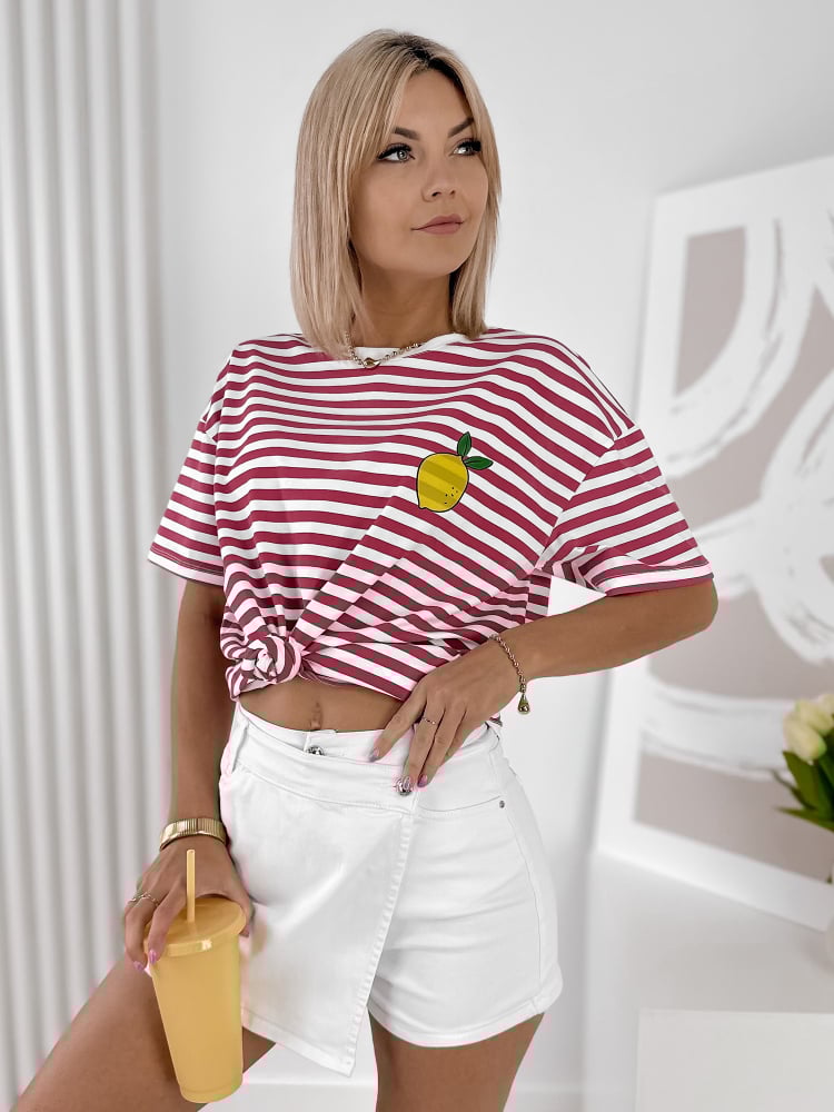 BLUZKA CITRON MALINOWA