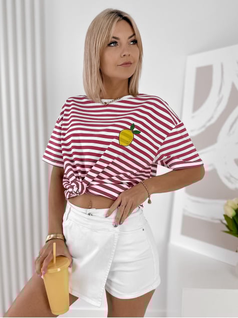BLUZKA CITRON MALINOWA