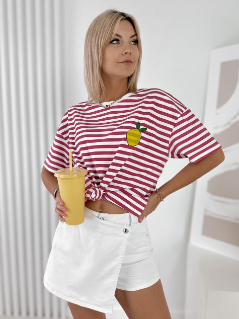 BLUZKA CITRON MALINOWA