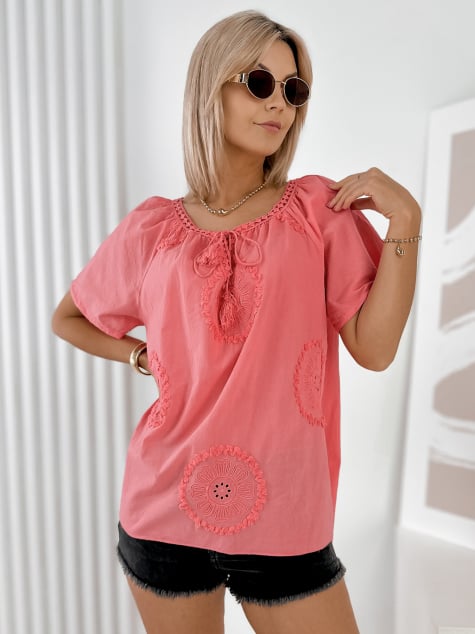 BLUZKA NOLIE KORALOWA