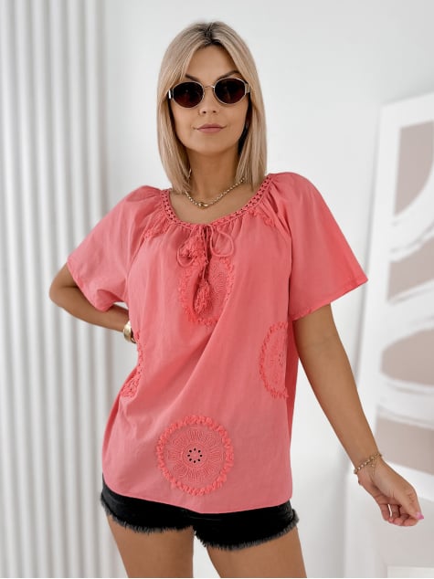 BLUZKA NOLIE KORALOWA