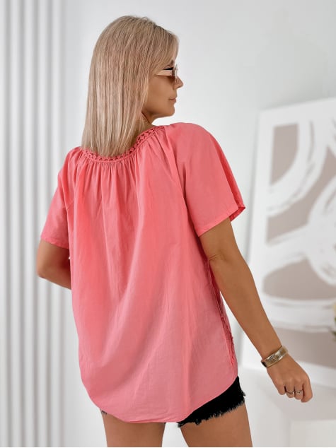 BLUZKA NOLIE KORALOWA