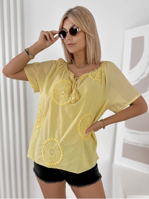 BLUZKA NOLIE ŻÓŁTA