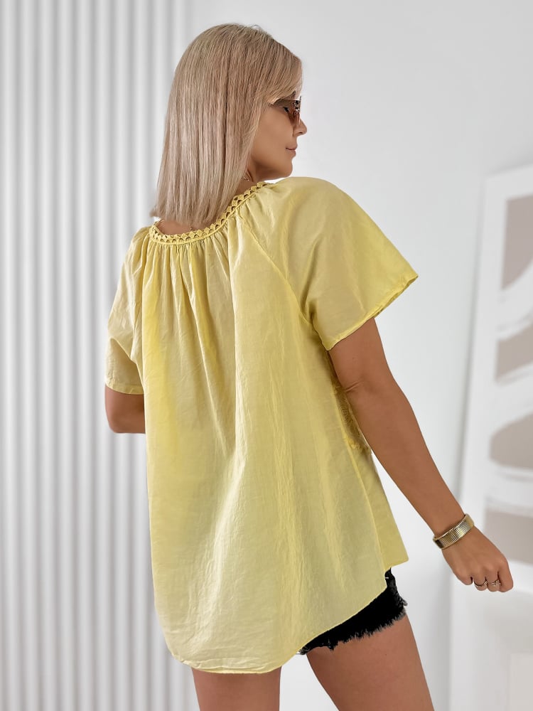 BLUZKA NOLIE ŻÓŁTA