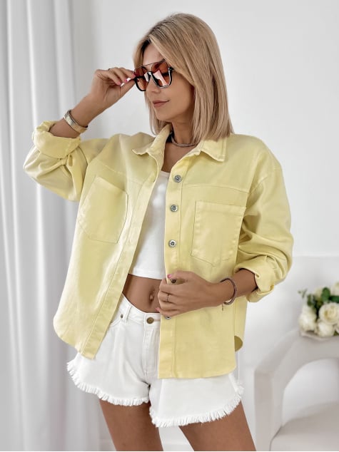 KURTKA ROANIE ŻÓŁTA