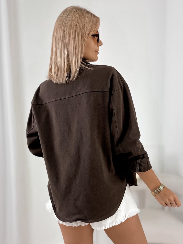 KURTKA ROANIE BRĄZOWA