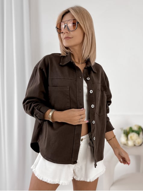 KURTKA ROANIE BRĄZOWA