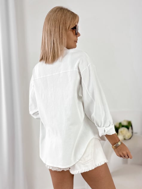 KURTKA ROANIE BIAŁA