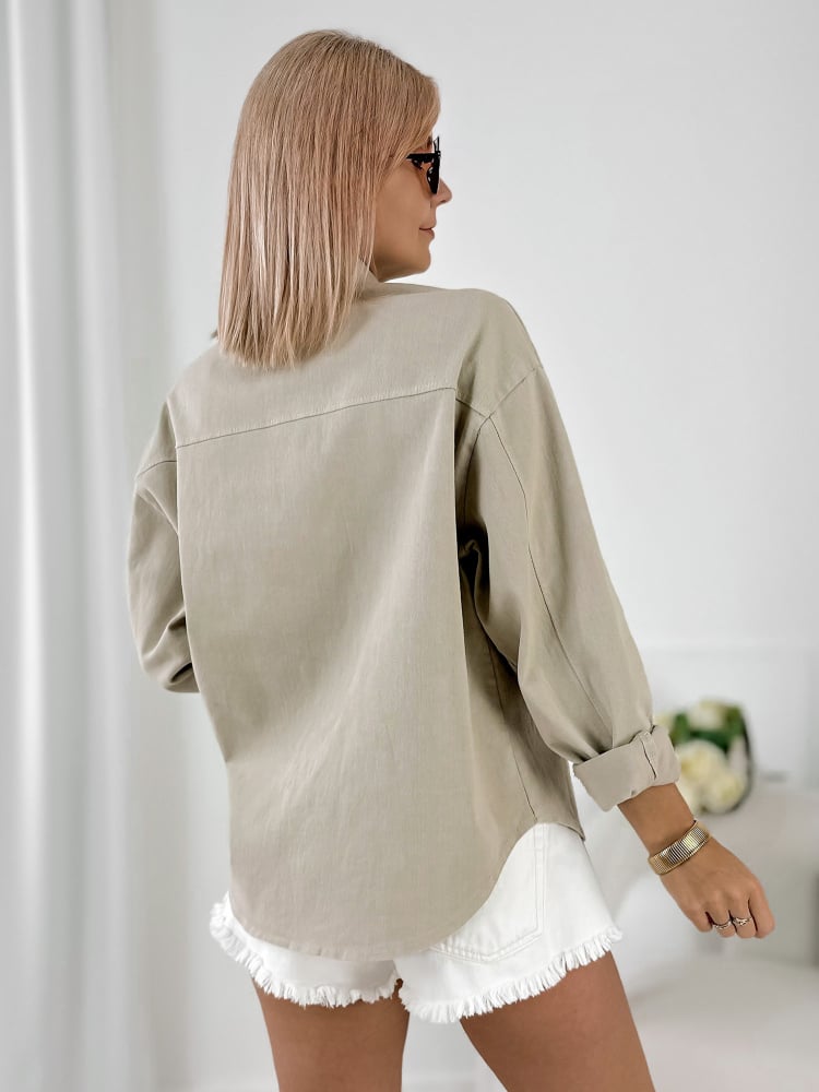 KURTKA ROANIE BEŻOWA