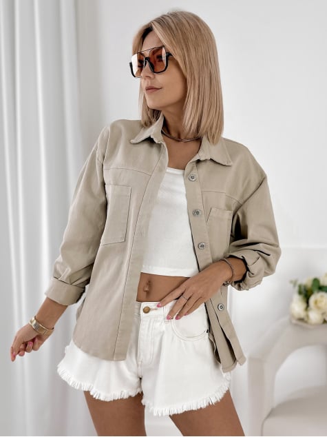 KURTKA ROANIE BEŻOWA