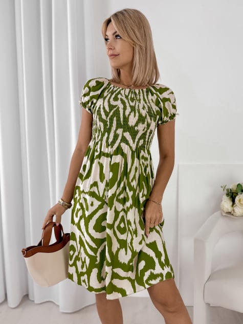 SUKIENKA TIGRANA ZIELONA