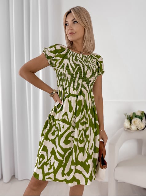 SUKIENKA TIGRANA ZIELONA