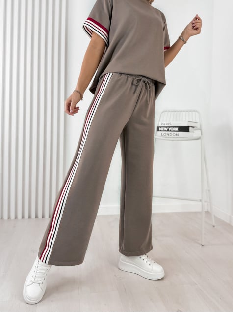 KOMPLET BUENNA BRĄZOWY