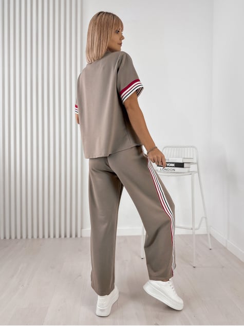 KOMPLET BUENNA BRĄZOWY