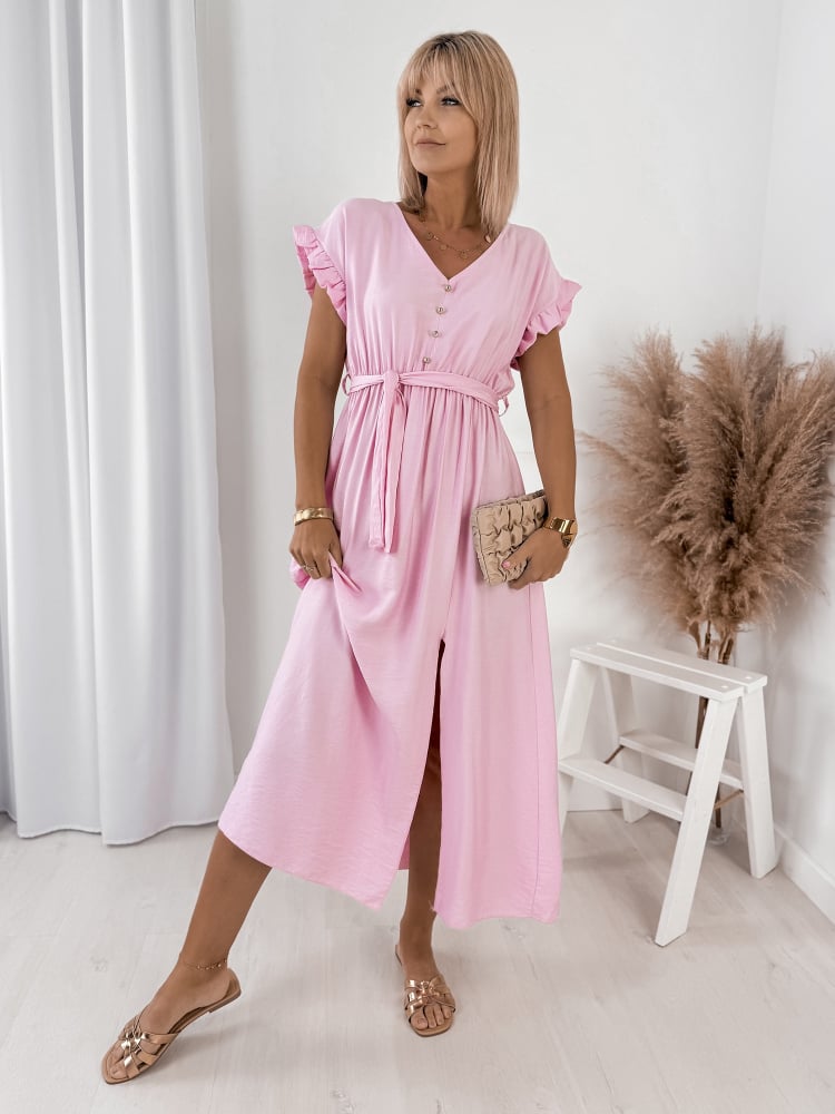 SUKIENKA CAPRINA PUDROWY RÓŻ