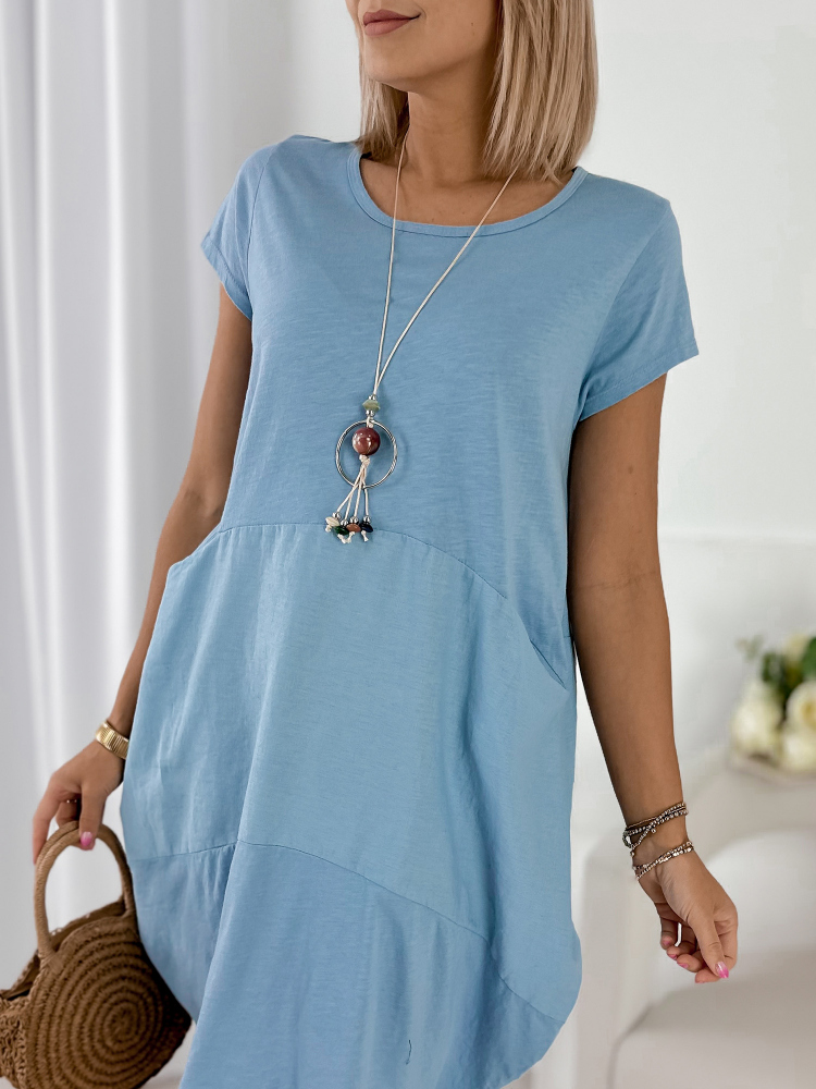 SUKIENKA LUCENZA BŁĘKITNA