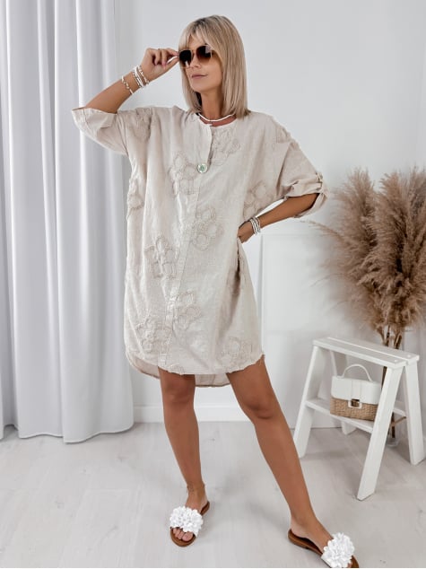 SUKIENKA MARISTELLA BEŻOWA