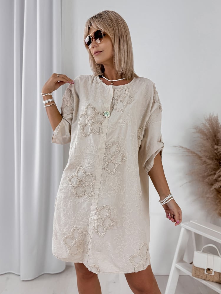 SUKIENKA MARISTELLA BEŻOWA